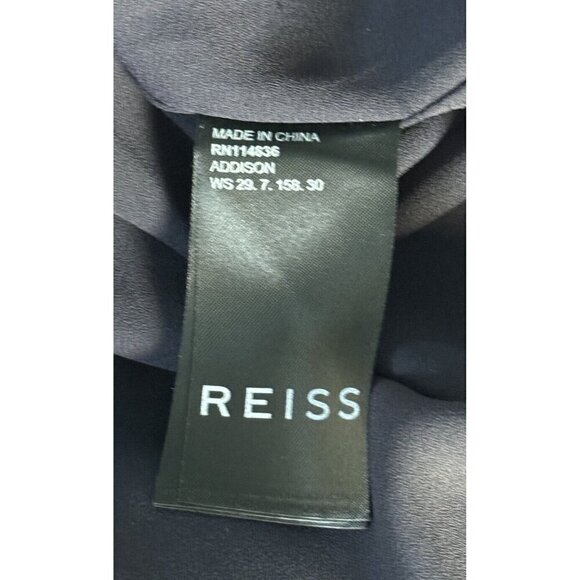Reiss Woman's Sz 6 Addison Sheer Sleeve Shift Dress - Picture 6 of 11